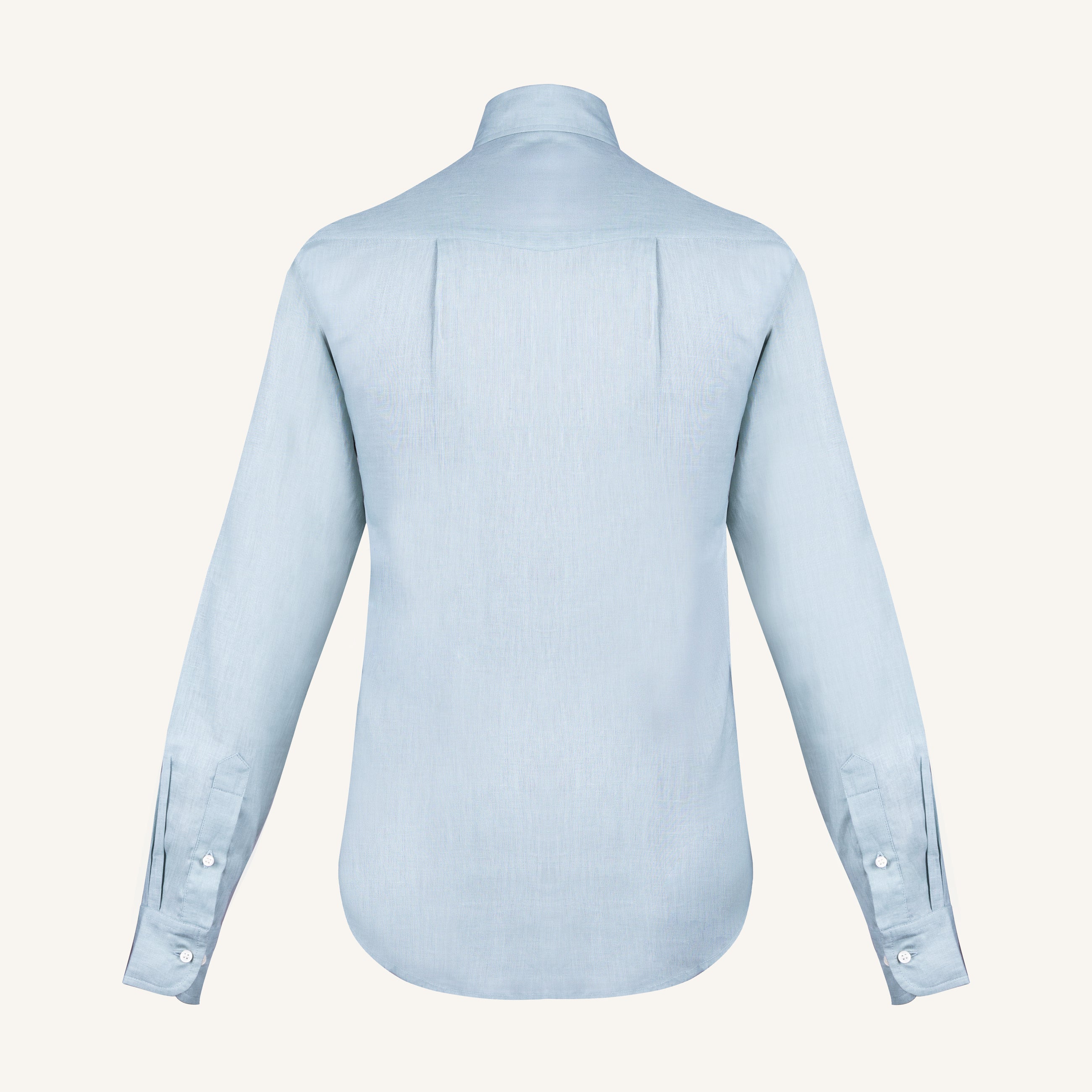 Glacier Blue Linen Shirt