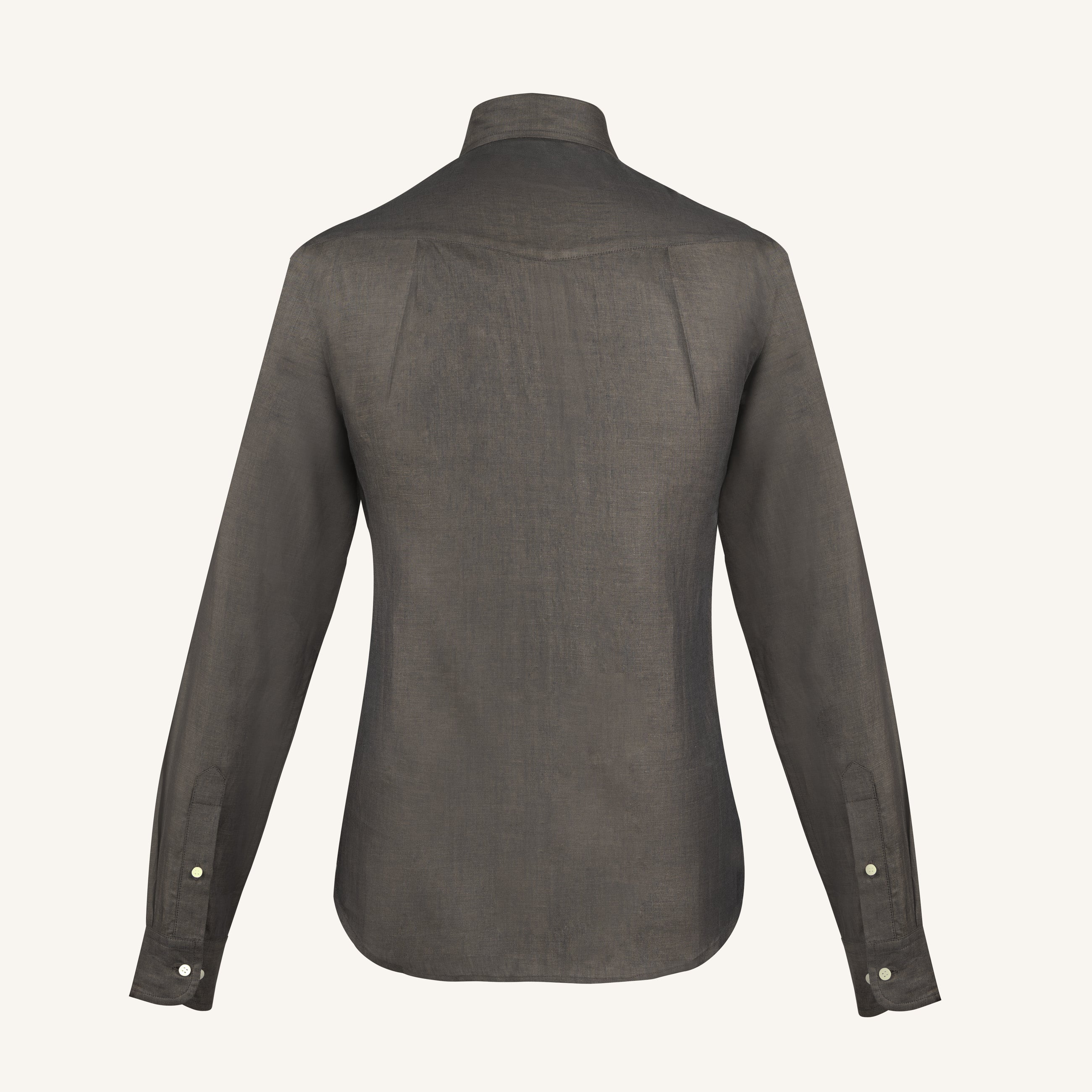 Olive Mist Linen Shirt