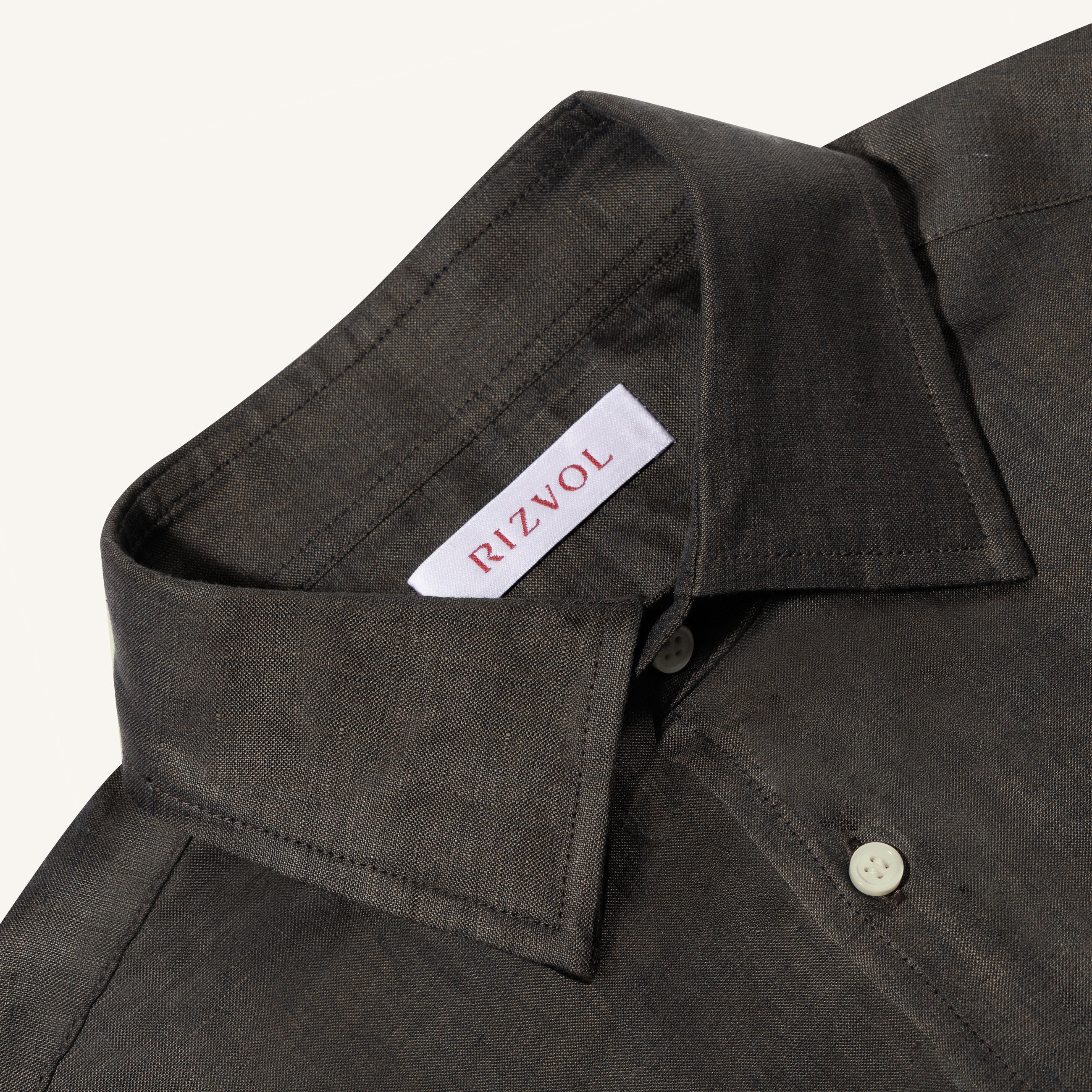 Olive Mist Linen Shirt