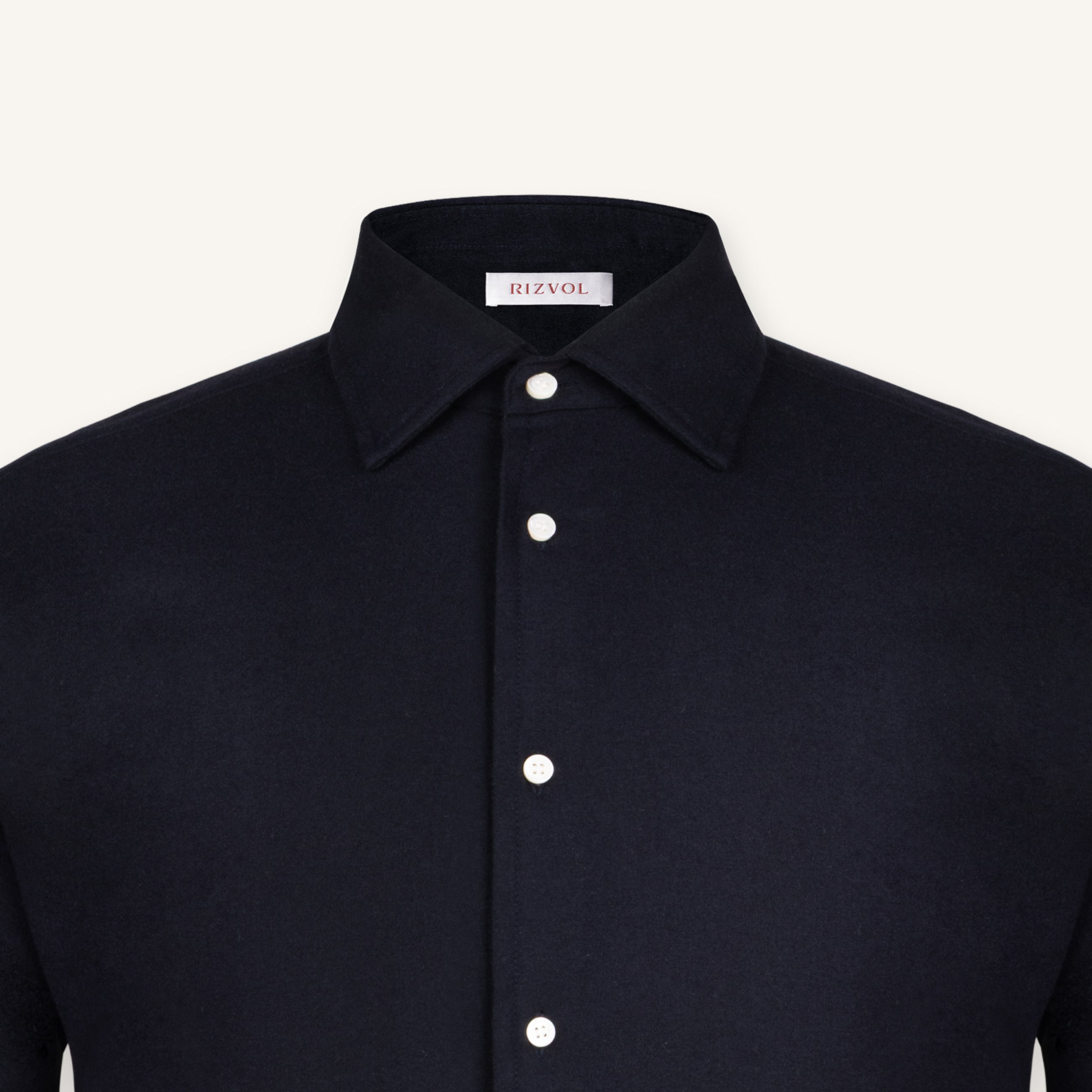 Raga Blue Wool-Cashmere Shirt