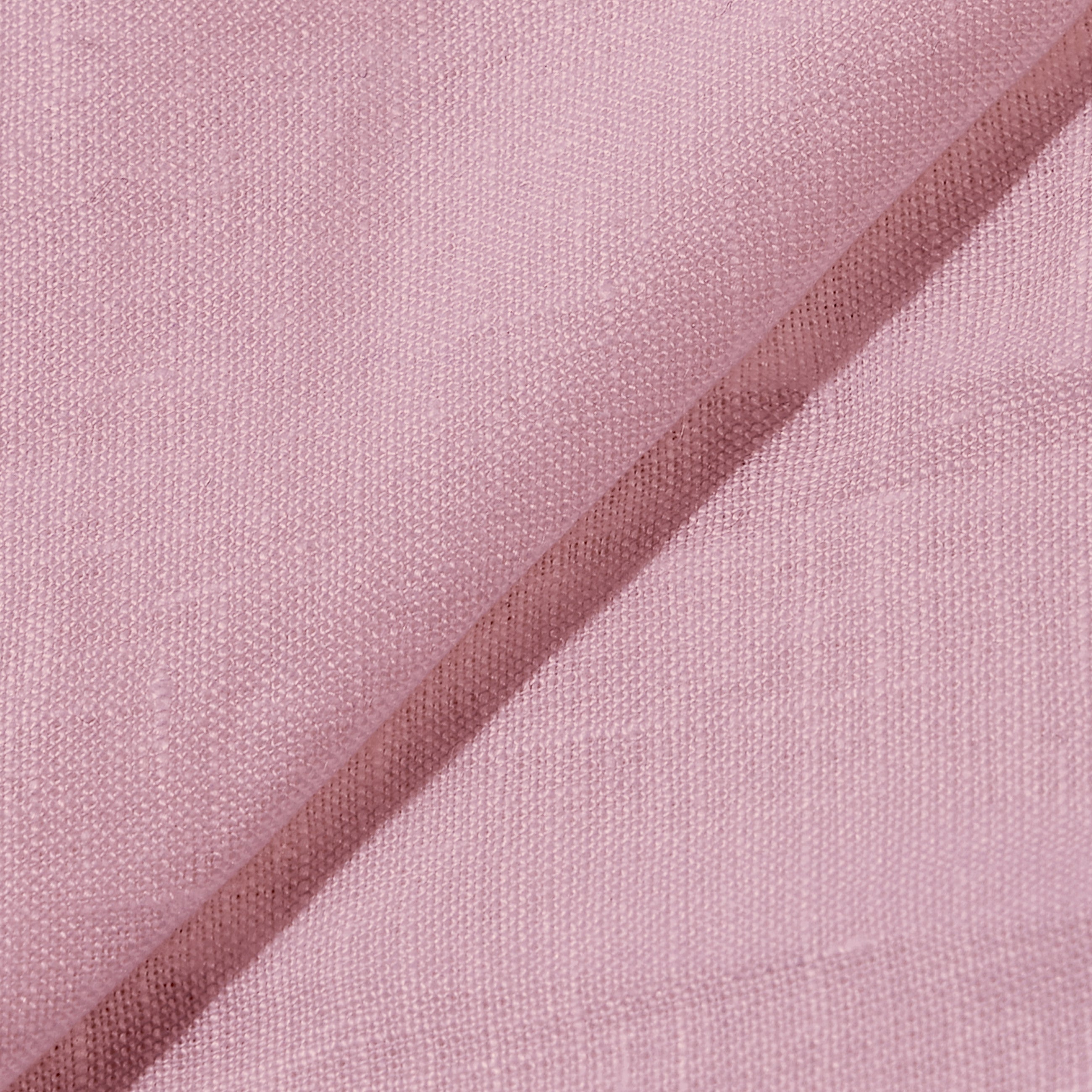 Rizvol Pink Dust linen polo shirt, fabric details
