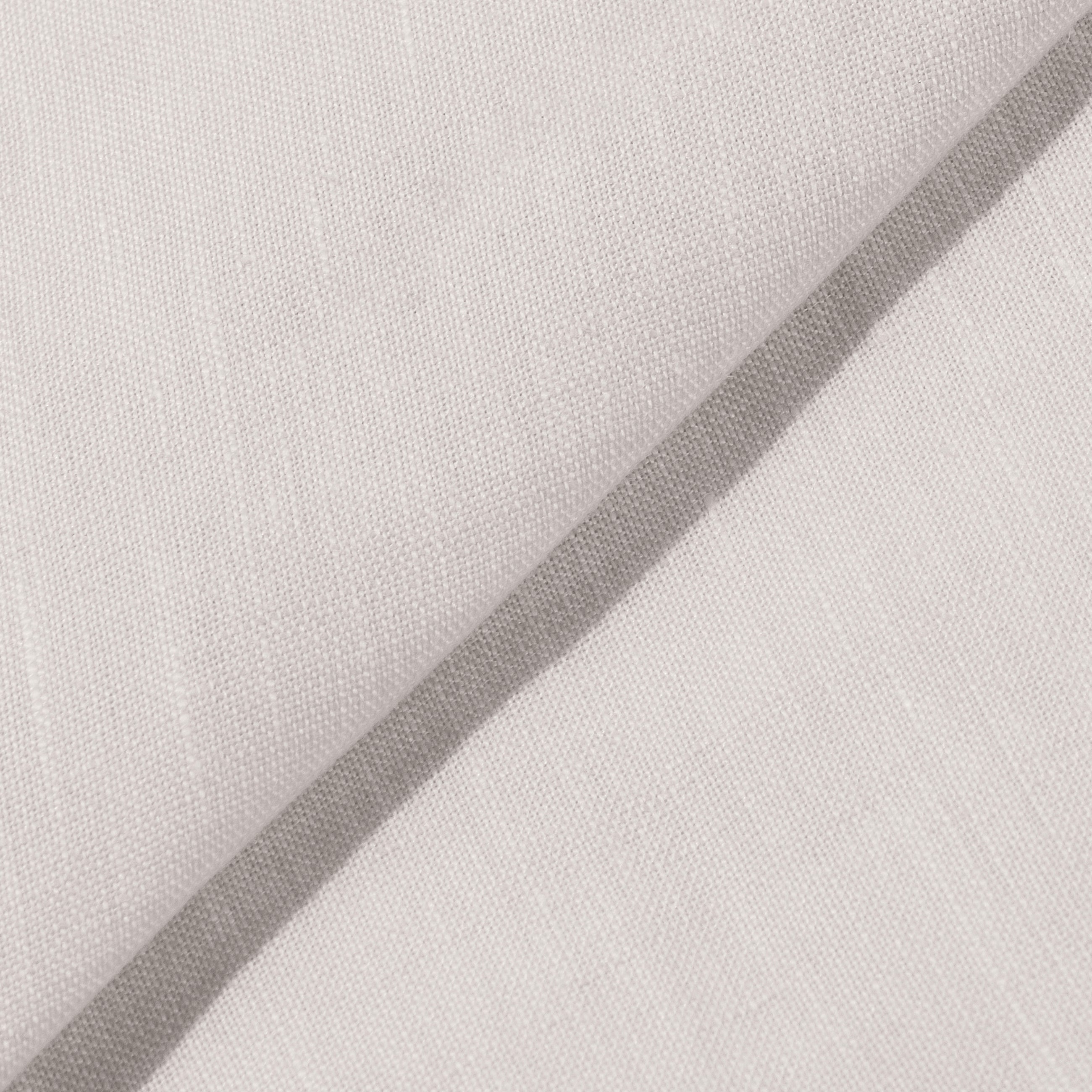 Rizvol Sera Ivory Ash beige linen top, fabric details