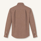 Balmorial Cotton Cashmere Shirt in Chestnut