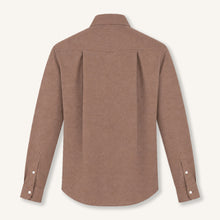 Balmorial Cotton Cashmere Shirt in Chestnut