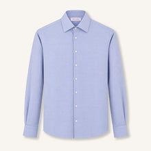 Balmorial Cotton Cashmere Shirt in Sky Blue