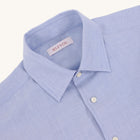 Balmorial Cotton Cashmere Shirt in Sky Blue