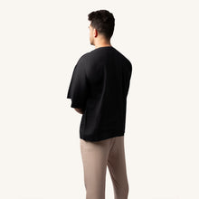 Obsidian Black Linen T-Shirt