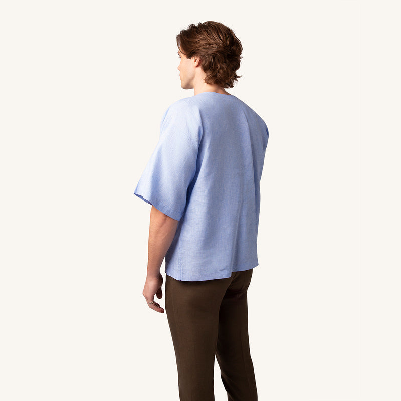 Stillwater Lilac European Linen T-Shirt