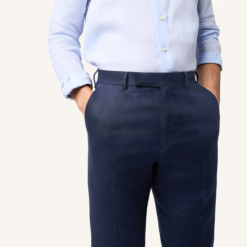 Abyssal Linen Trousers