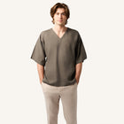 Ashfall Italian Linen T-Shirt