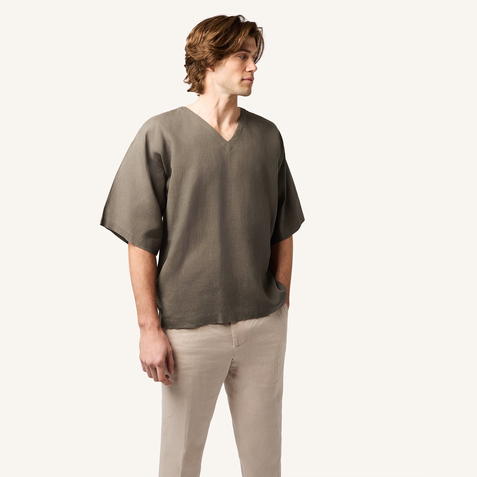 Ashfall Linen T-Shirt