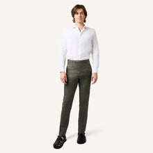 Oliva Scura Italian Linen Trousers