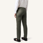 Oliva Scura Italian Linen Trousers