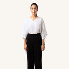 Woman's Milkstone European Linen T-Shirt