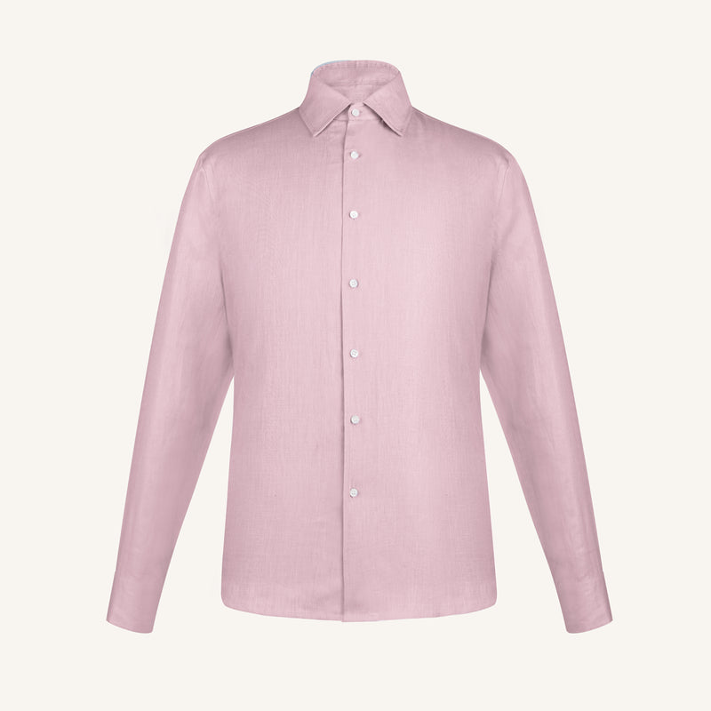 Pink Dust Linen Shirt
