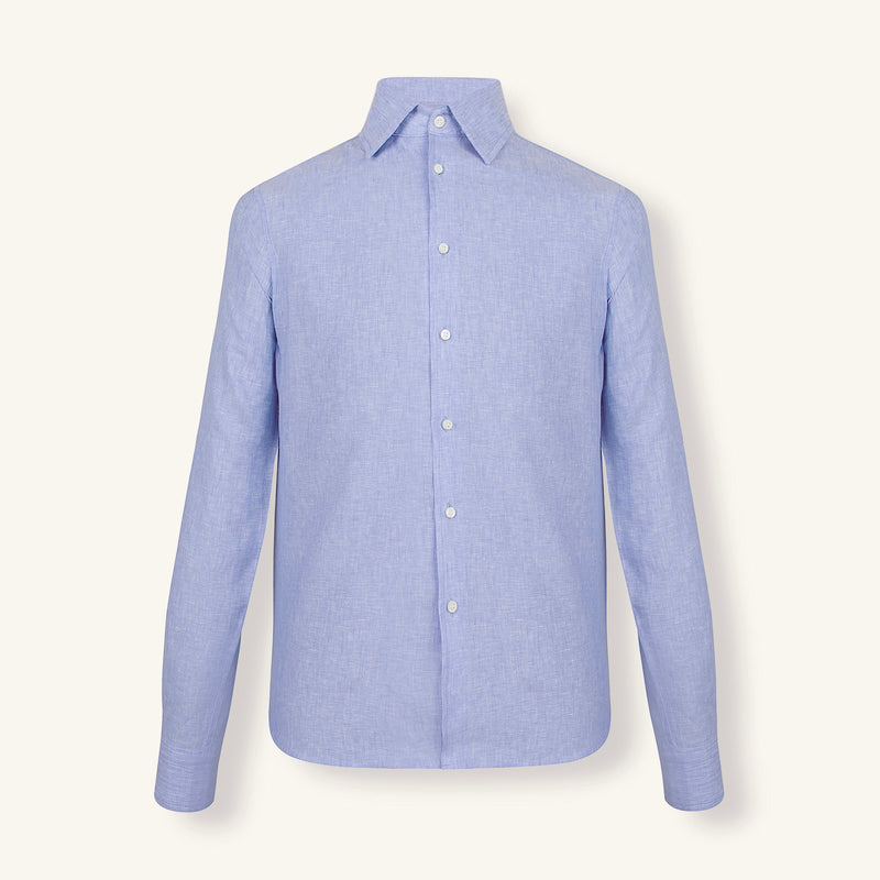 Stillwater Lilac Linen Shirt 34