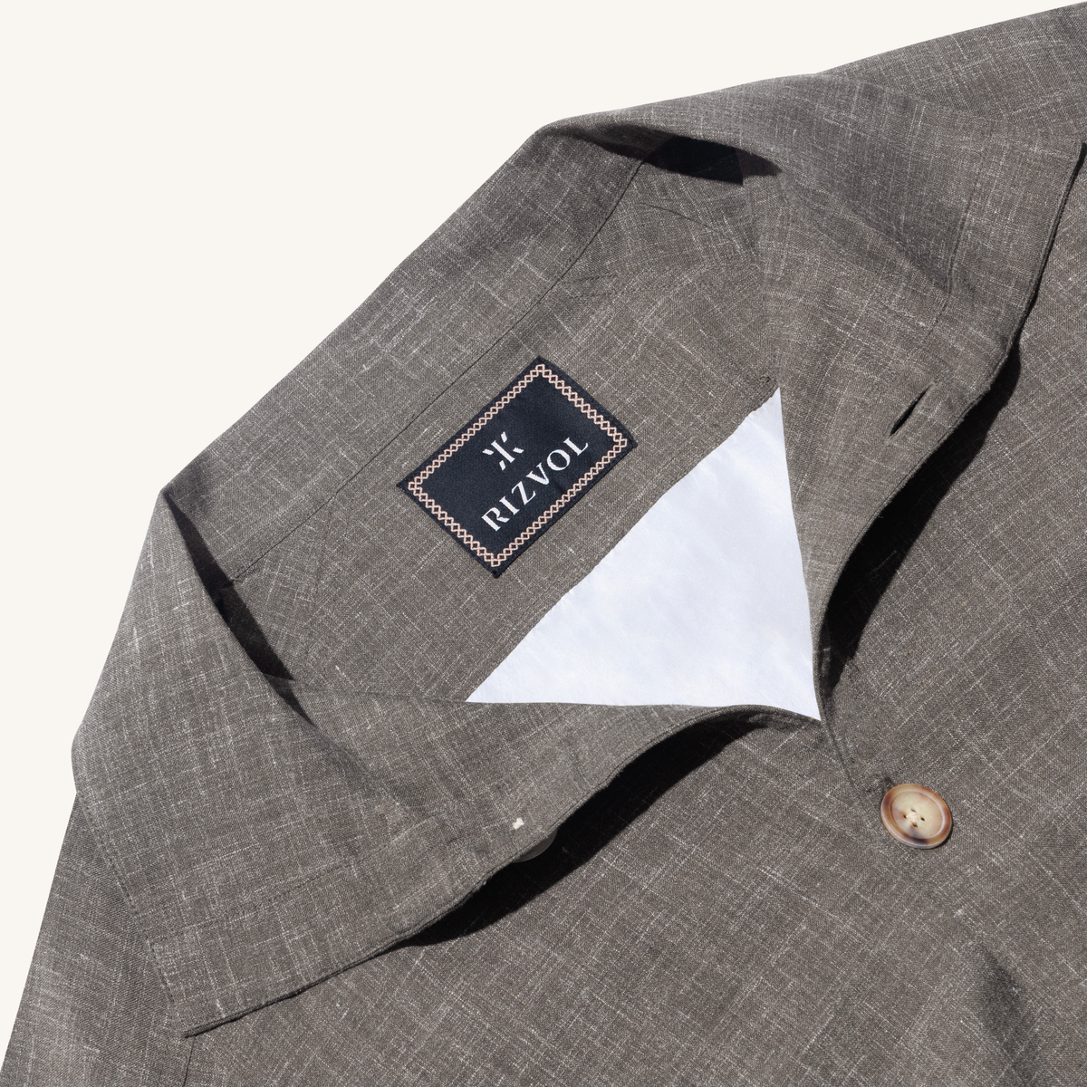 Aria Wool-Silk-Linen Jacket in Graphite