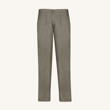 Smoked Olive Linen Leisure Pants