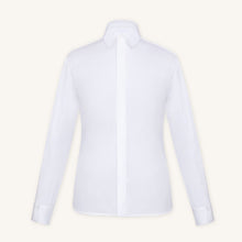 Alba Cotton-Silk Shirt in Blanc