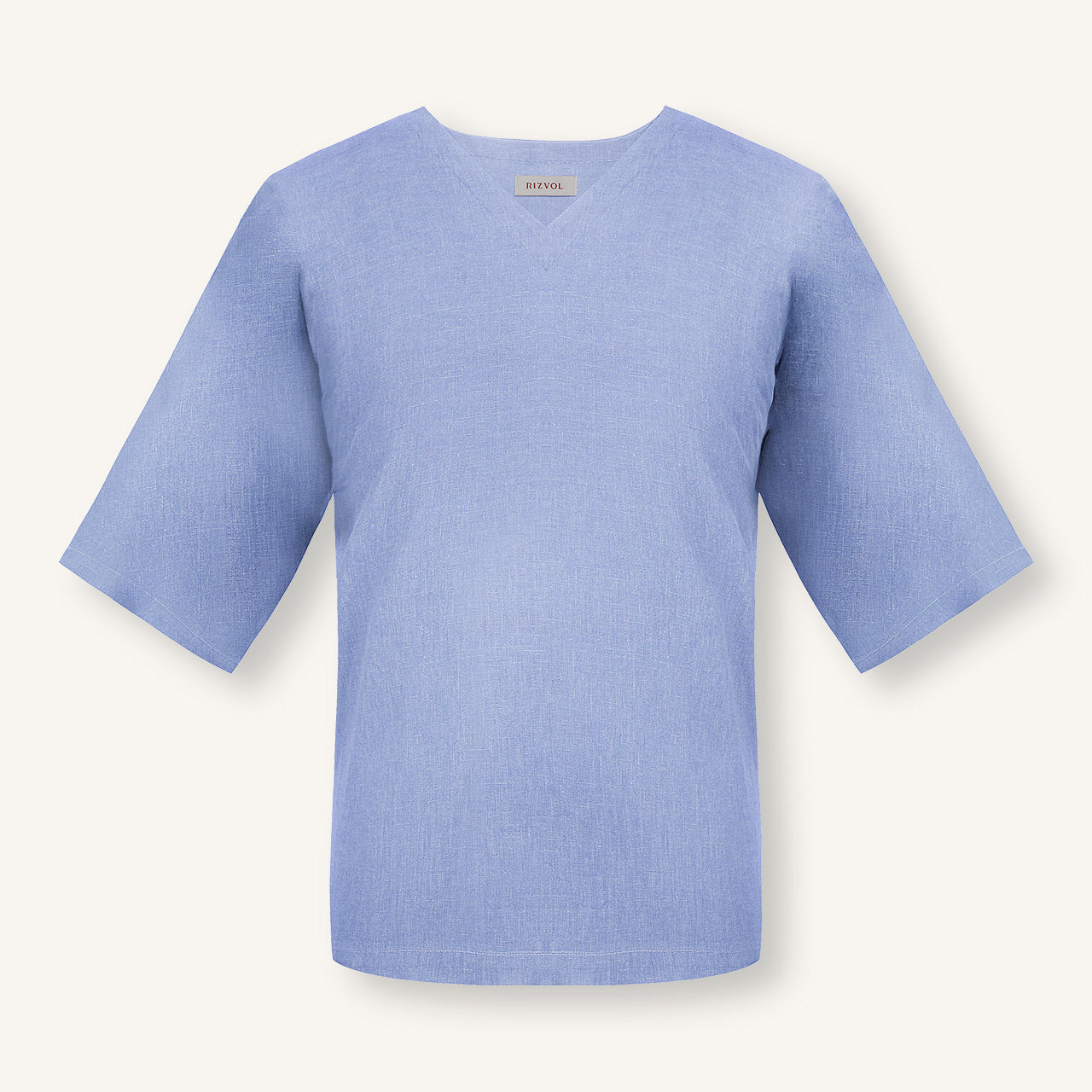 Woman's Stillwater Lilac Linen T-Shirt 34