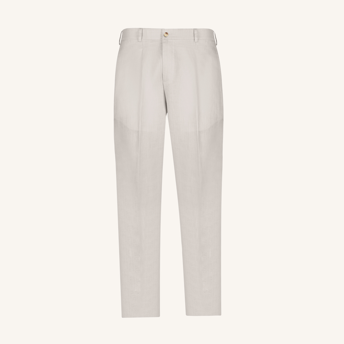 Tuscan Stone Tapered Linen Pants