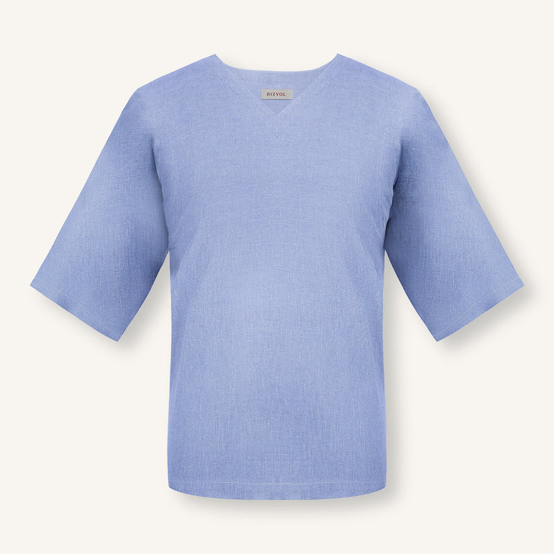 Stillwater Lilac European Linen T-Shirt