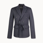 Concerto Cashmere Blazer in Stone Grey