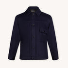 Symphonia Wool-Cashmere Jacket in Cloister Blue