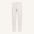 Light Sand Italian Wool-Silk Trousers