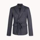 Concerto Cashmere Blazer in Stone Grey
