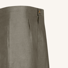 Smoked Olive Linen Leisure Pants