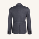 Concerto Cashmere Blazer in Stone Grey