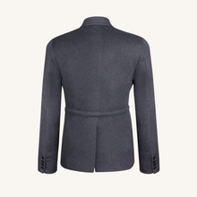 Concerto Cashmere Blazer in Stone Grey