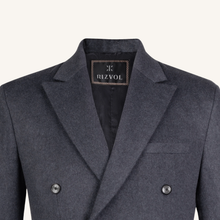 Concerto Cashmere Blazer in Stone Grey