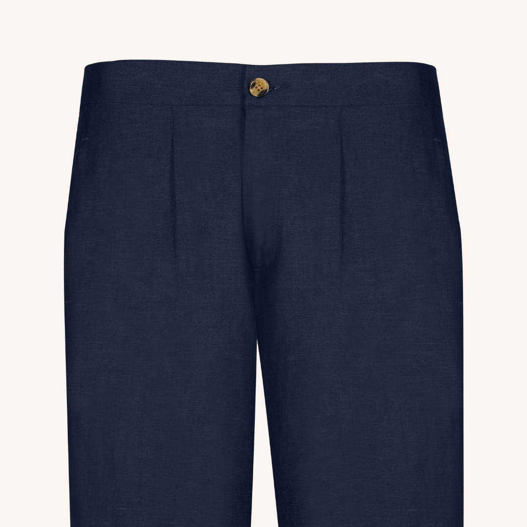 Abyssal Linen Leisure Pants