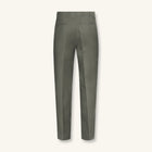 Oliva Scura Italian Linen Trousers