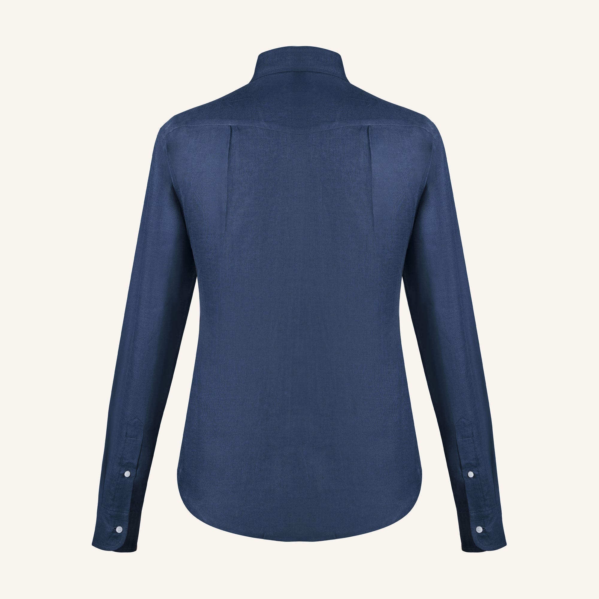 Imperial Blue Linen Shirt