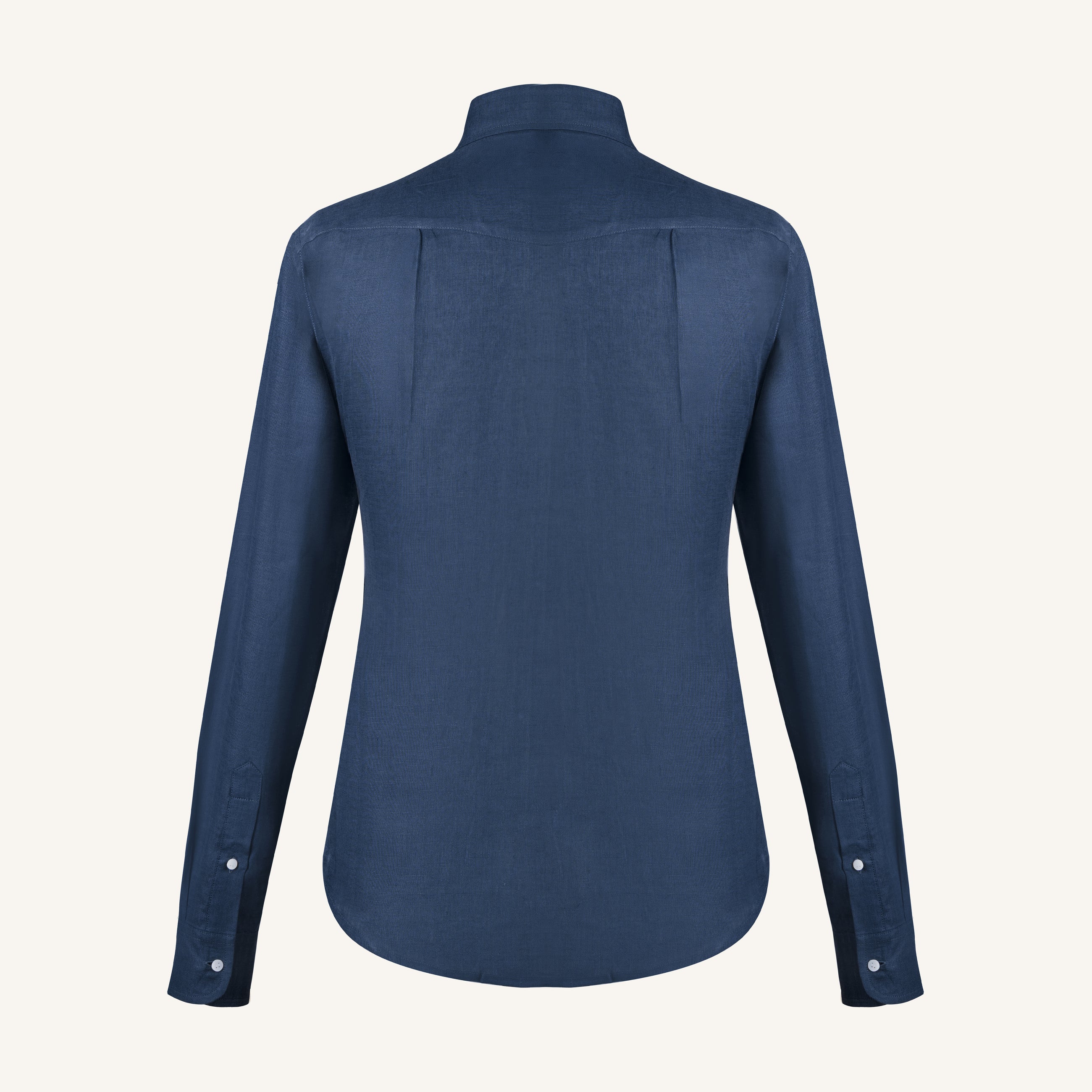 Imperial Blue Linen Shirt