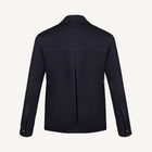 Symphonia Wool-Cashmere Jacket in Cloister Blue