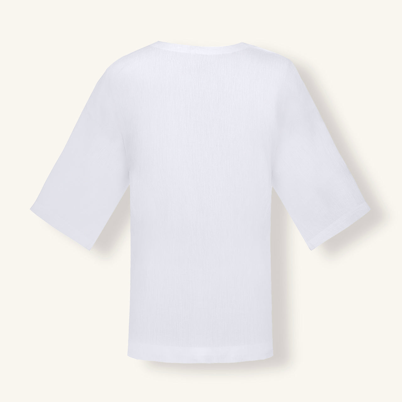 Woman's Milkstone Linen T-Shirt 34