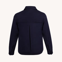 Symphonia Wool-Cashmere Jacket in Cloister Blue