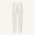 Light Sand Italian Wool-Silk Trousers