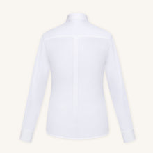 Alba Cotton-Silk Shirt in Blanc
