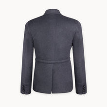 Concerto Cashmere Blazer in Stone Grey