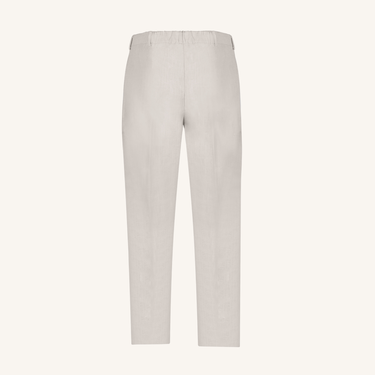 Tuscan Stone Tapered Linen Pants