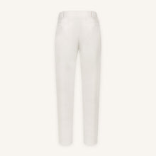 Light-Sand Wool-Silk Trouser