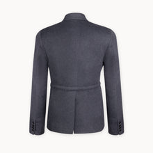 Concerto Cashmere Blazer in Stone Grey