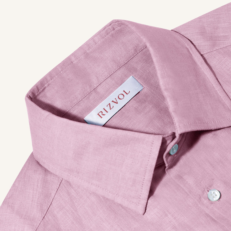 Pink Dust Linen Shirt
