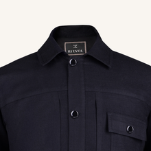 Symphonia Wool-Cashmere Jacket in Cloister Blue
