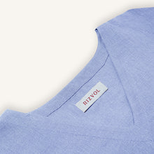 Woman's Stillwater Lilac Linen T-Shirt 34
